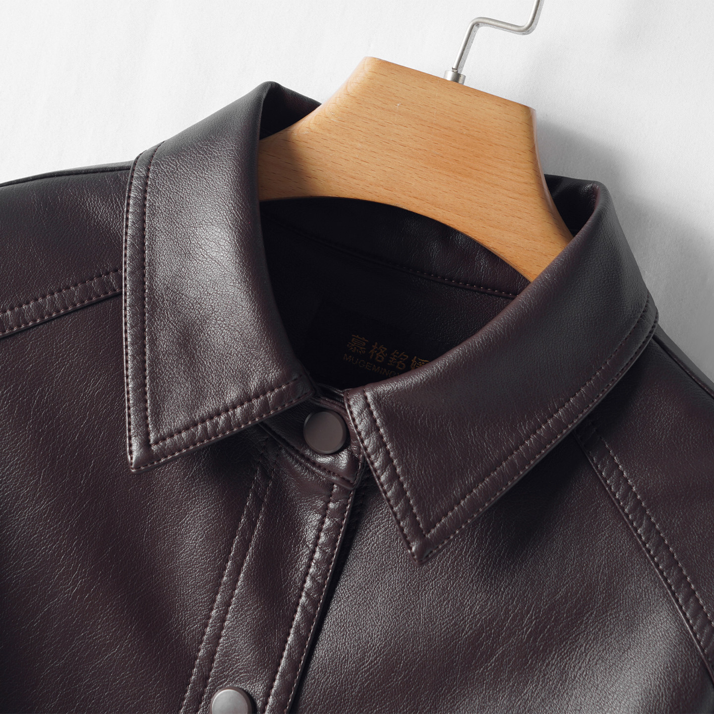 皮夹克短款外套翻领时尚休闲小个子绵羊皮秋冬新款海宁真皮女皮衣,淘宝优惠券,粉丝福利购,淘宝优惠卷