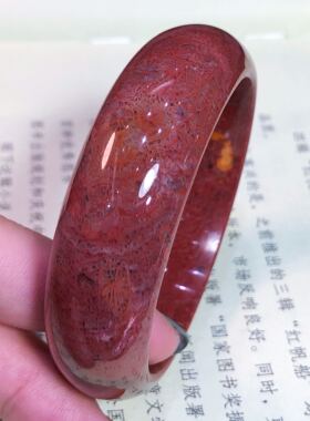 珊瑚玉天然吊坠少女风婚礼手镯