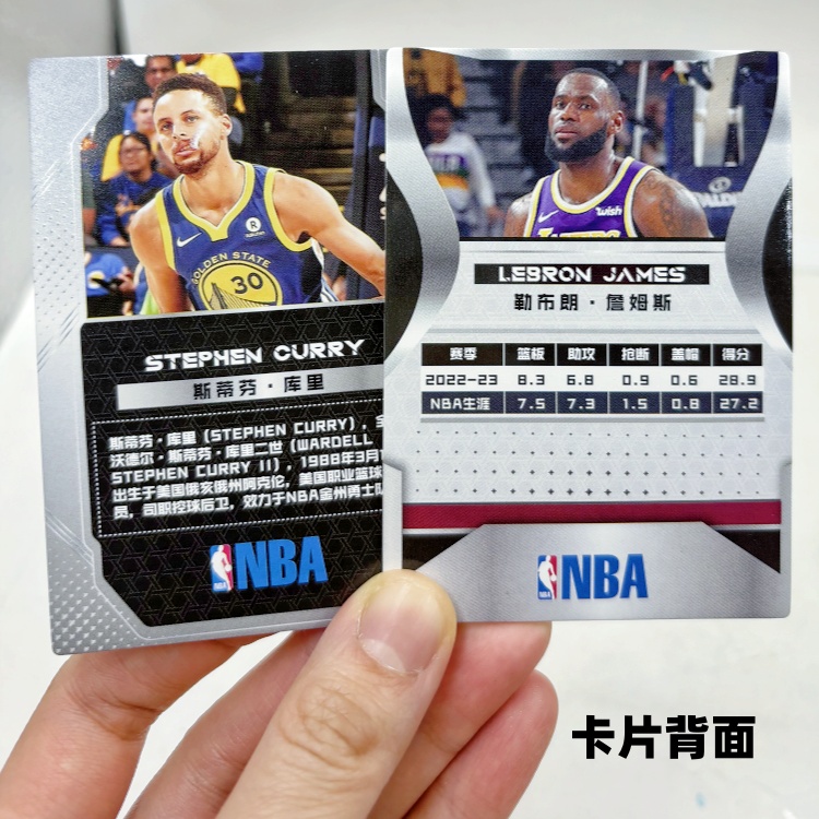 米卡NBA球星卡第一弹风之子帕碎冰折射卡尼收藏卡片篮球周边 - 图2