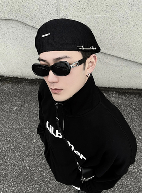 Zqc#高级感gm墨镜韩版小脸太阳眼镜网红男女时尚2022新款防紫外线