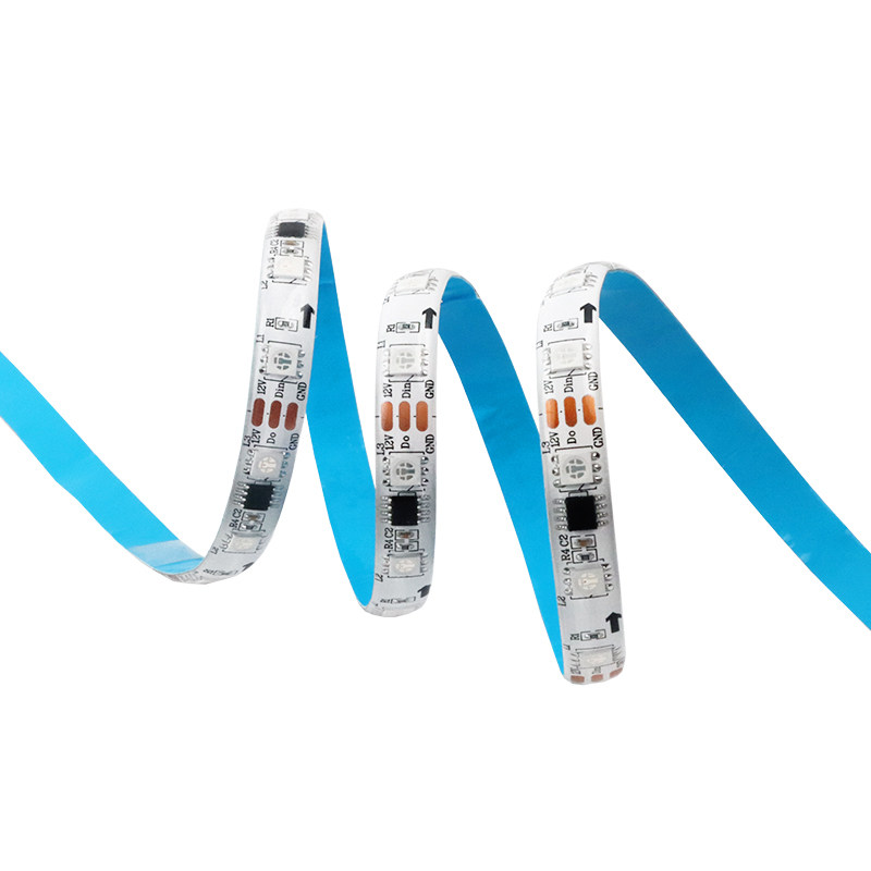 WS2811灯带12V伏全彩灯条幻彩灯带5050外控灯带流光流水跑马灯条 - 图3
