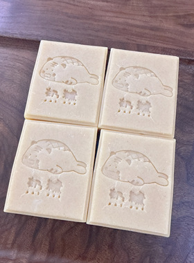 【胡桃微光轻磨皂】粗糙角质堆积用洁面洗脸沐浴冷制手工皂无棕榈
