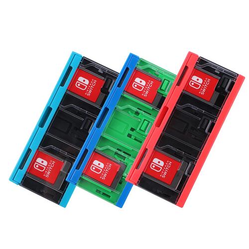任天堂Switch游戏卡带一键弹出收纳盒NS卡带式卡盒创意弹跳盒 - 图1
