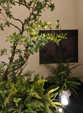 仿真绿植小型室内装饰配草