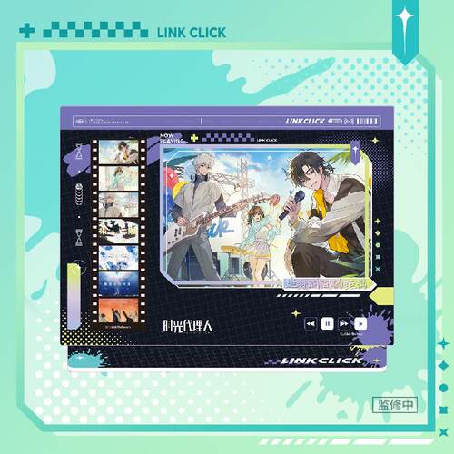 正版 时光代理人Music Preface徽章亚克力摆件色纸相卡挂件光栅卡 - 图2