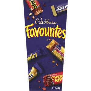 Cadbury Favourites Boxed Chocolate 340g 吉百利巧克力礼盒澳洲