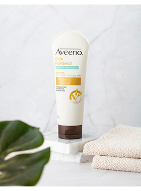 Aveeno Skin Renewal Exfoliating Body Scrub 225g 磨砂膏 澳洲