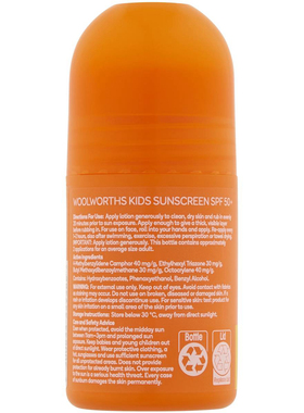 WoolworthsSpf50+滚珠防晒霜