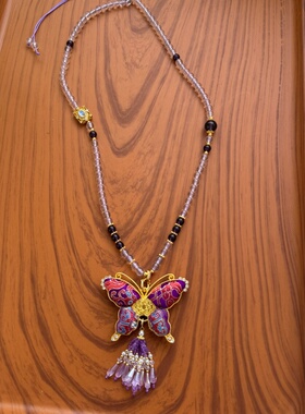 珠链国风项链流苏吊坠旗袍汉服新中式配饰温婉汉服旗袍氛围感配饰