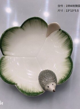 创意乌龟玄关门口放钥匙茶几果盘