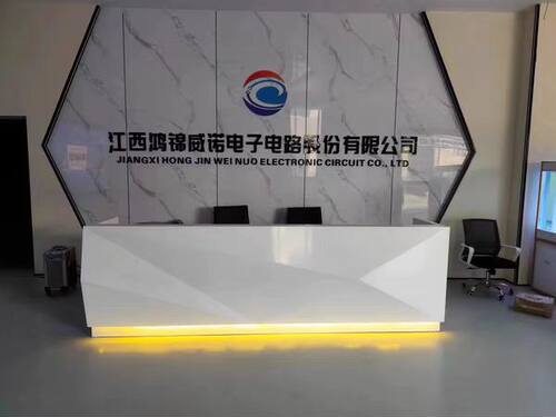 公司前台接待台酒店大厅咨询服务台美容院收银台异形吧台桌定制 - 图1