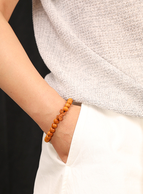 桃木十二生肖蛇本命年年手串