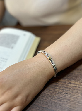 紫蝉复古女925纯银时尚手镯兔子