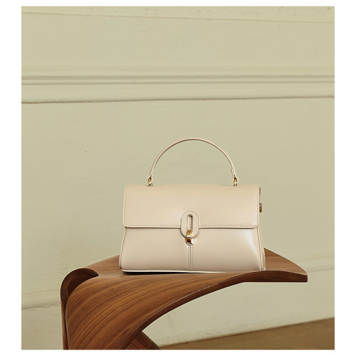 GXFMOD小众设计牛皮小方包女2026春季新款轻奢简约百搭单肩斜挎包 - 图0