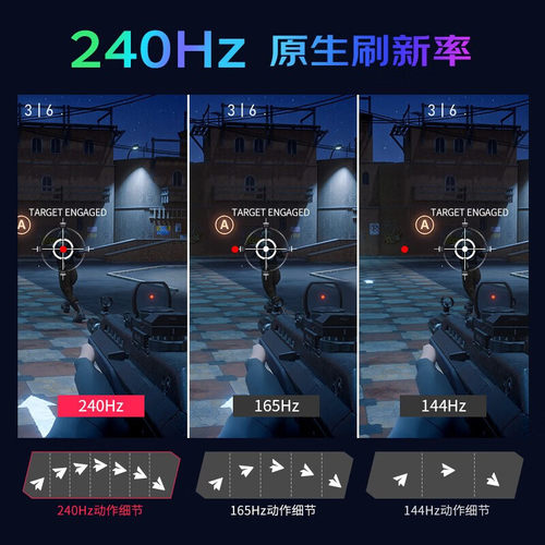 优派Viewsonic显示器27英寸2K240HZ电脑液晶IPS屏VX2758-2K-PRO-3 - 图2