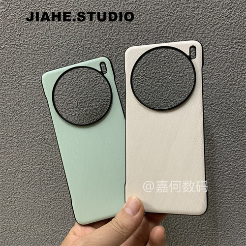 无边框蚕丝纹适用vivo x200 pro mini手机壳s20 pro手机壳磁吸潮男x200pro保护壳s30pro轻奢商务轻薄半包新款 - 图2