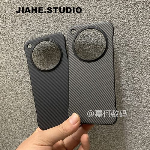 仿凯夫拉碳纤维纹无边框适用OPPOFindx8pro Findx8 ultra Findx8s+手机壳reno14 13磁吸A5pro保护壳轻奢商务 - 图0