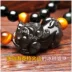 Tiger Eye Stone Vòng đeo tay Obsidian Cặp đôi nam giới SpongeBob Rainbow Eyes Gold Meteorite Hạt Vòng tay Quà tặng Phụ nữ - Vòng đeo tay Clasp