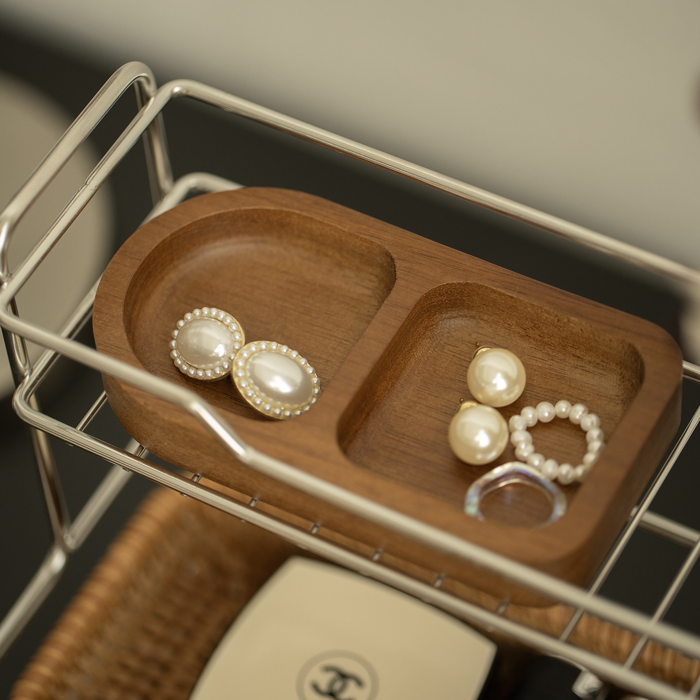 shy pear羞梨 收纳碟 木质桌面饰品小物件整理置物碟子首饰收纳盘,淘宝优惠券,粉丝福利购,淘宝优惠卷