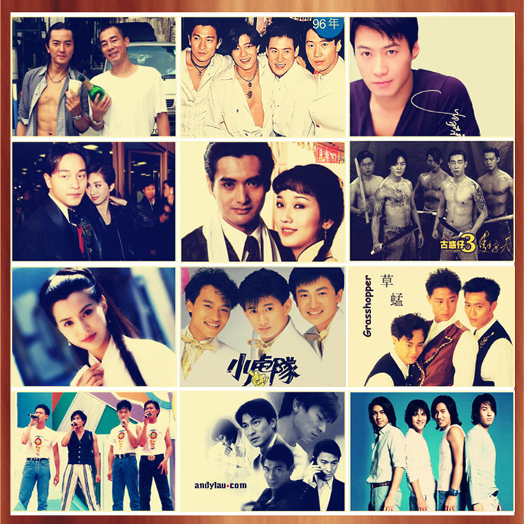 怀旧70后80后电影明星歌星复古牛皮纸海报装饰画宿舍招贴画1,淘宝优惠券,粉丝福利购,淘宝优惠卷