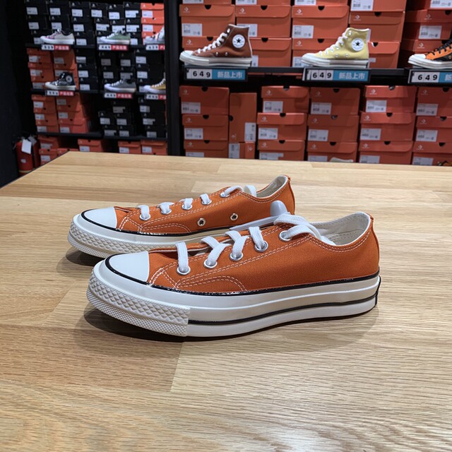 1970S Converse coupon ເກີບຜ້າໃບສູງແລະຕ່ໍາ