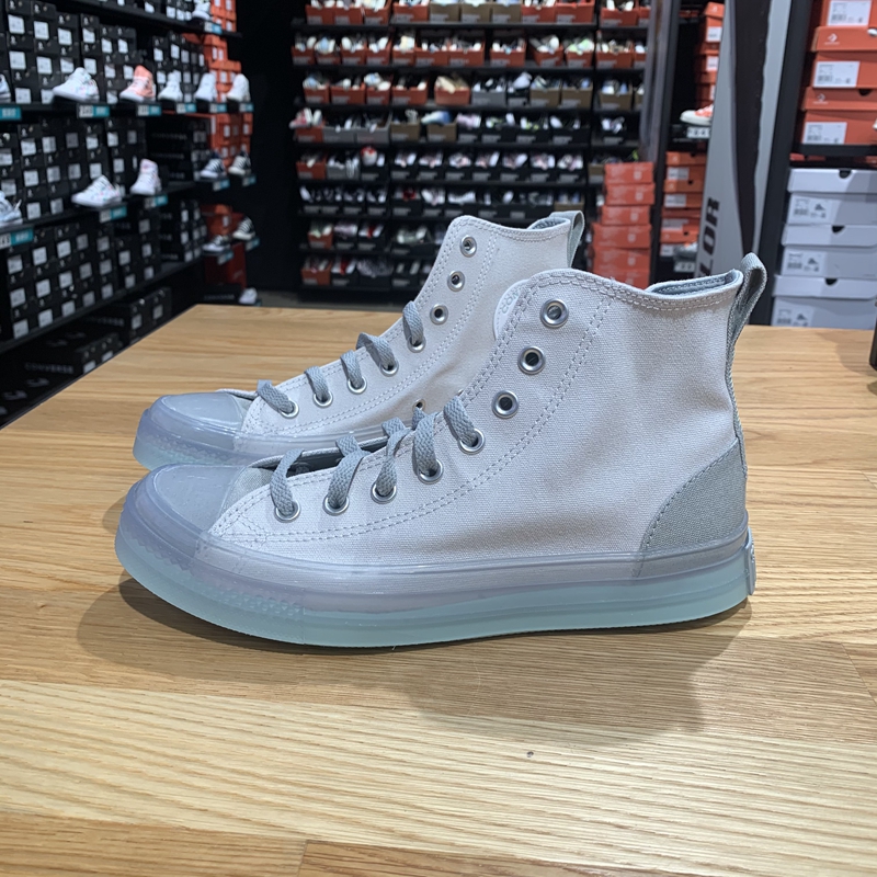 CONVERSE匡威allstarCX果冻底白色高帮休闲帆布鞋172471C A00416C