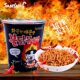 Authentic Samyang turkey noodles imported Korean style 70g*30 cups full box super spicy chicken bucket classic turkey instant noodles