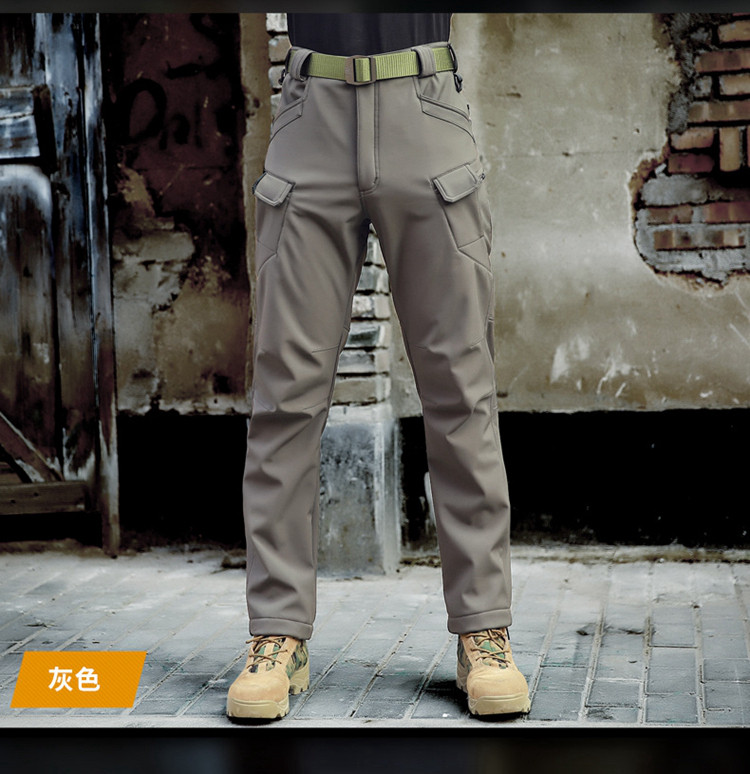 户外执政官鲨鱼软壳裤防水防风加绒战术迷彩裤冲锋裤男工装裤秋冬,淘宝优惠券,粉丝福利购,淘宝优惠卷