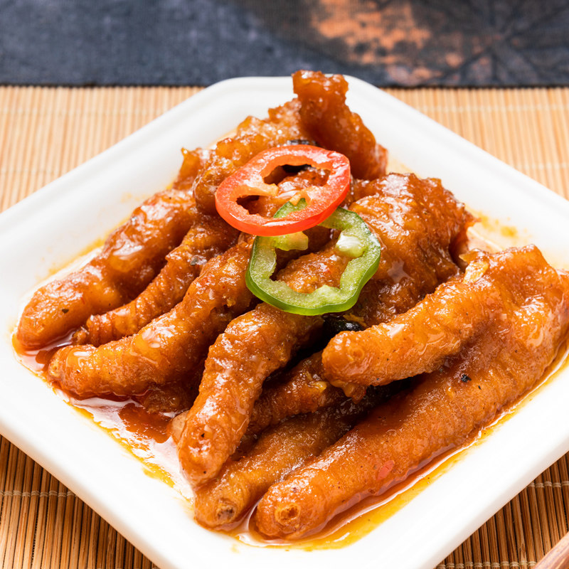 四师姐酱味凤爪 广式百合酱香虎皮鸡爪广东茶楼早茶点心 400g/包,淘宝优惠券,粉丝福利购,淘宝优惠卷