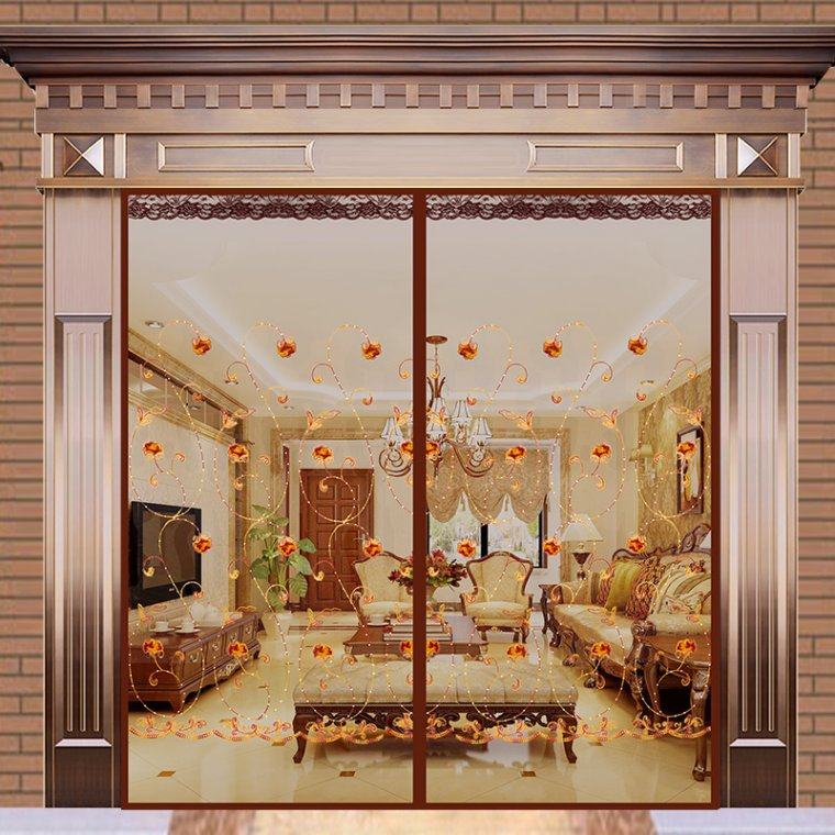 室内网纱家用大门防蚊门帘沙门遮磁铁防蝇纱窗自粘入户门透风夏季,淘宝优惠券,粉丝福利购,淘宝优惠卷