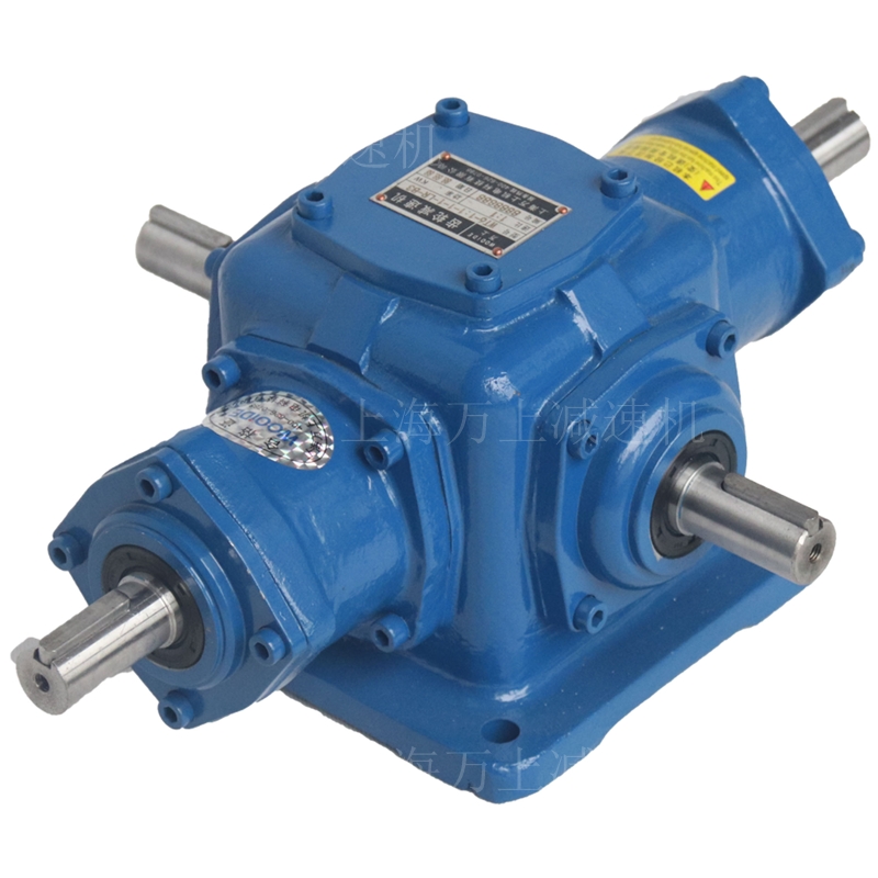 T4换向器t7型转向器减速机小型T2 6 8多功能螺旋锥齿轮直角齿轮箱 - 图2