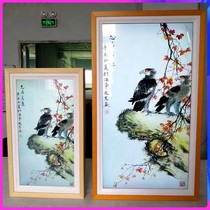 21 5 32 32 43 49 55 55 art painting screen solid wood photo frame advertising mechatronic photo album Play display screen