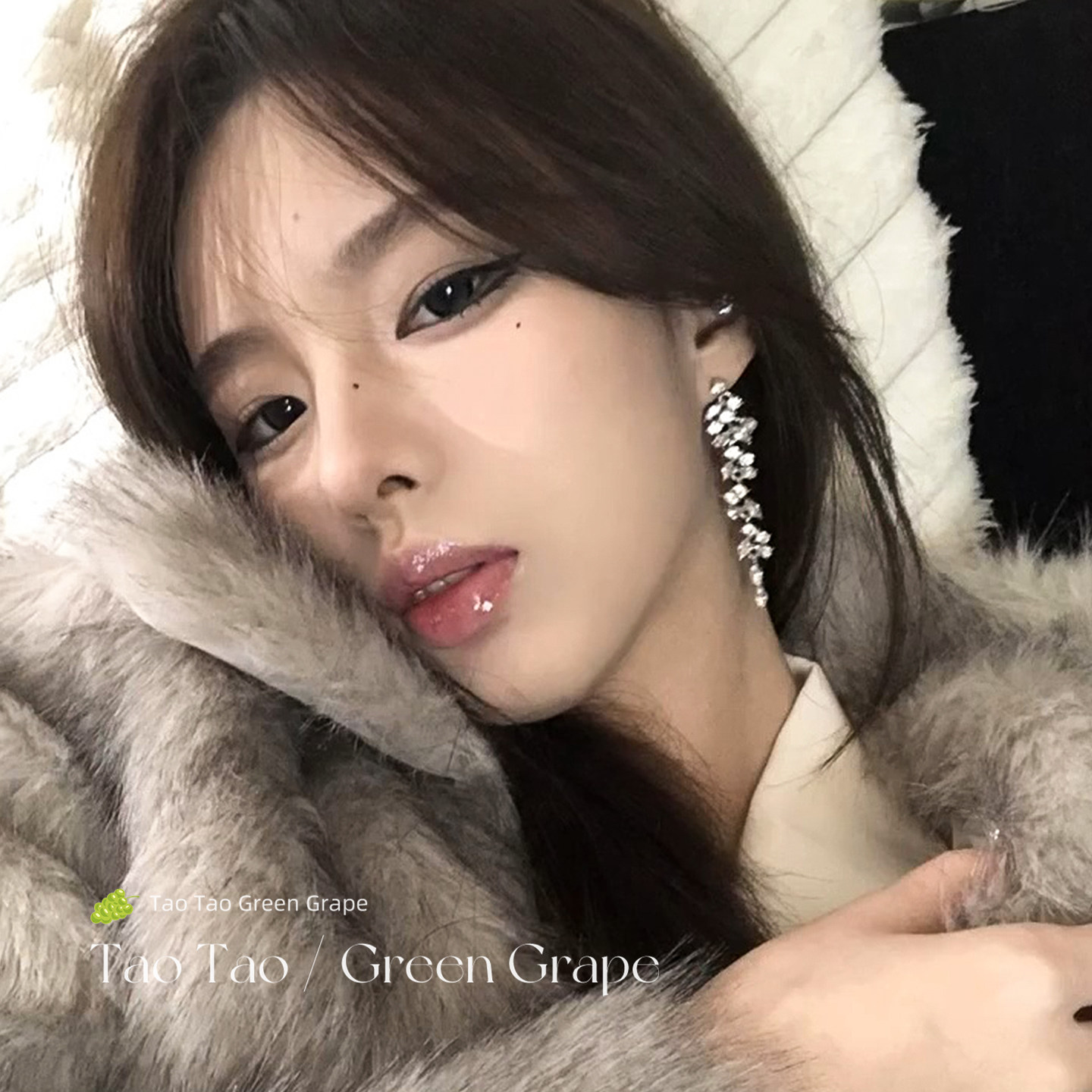 贵气千金高级感精致气质锆石长款流苏耳环女2026新款耳夹轻奢耳饰,淘宝优惠券,粉丝福利购,淘宝优惠卷