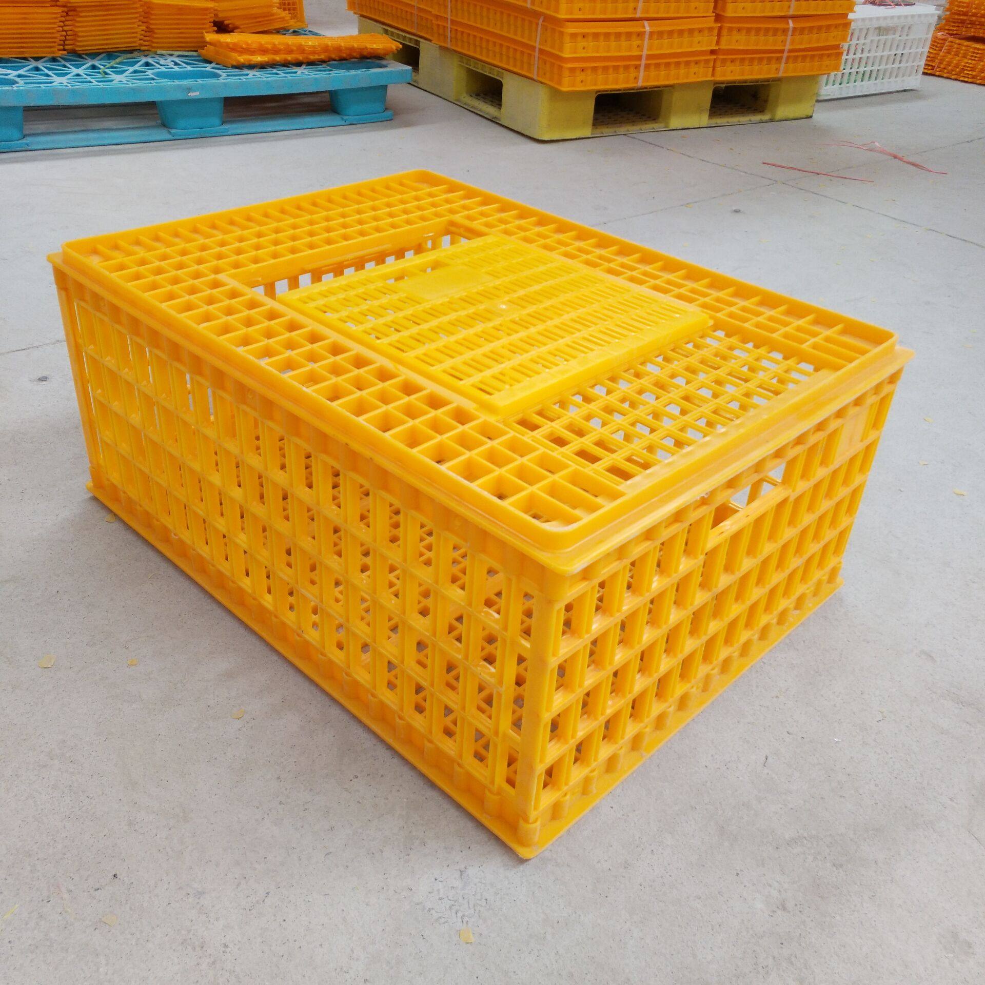 鸡笼运输周转箱鸡筐鸽子笼子兔鸭鹅周转框长方形成鸡箱家禽运输笼,淘宝优惠券,粉丝福利购,淘宝优惠卷