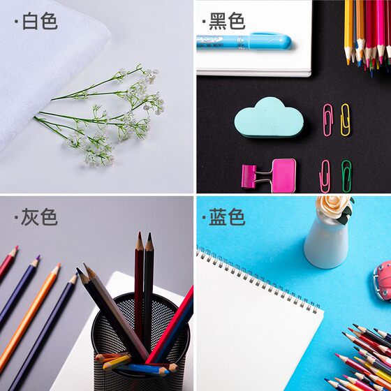 150*200 white and black PVC photo background board for photography
