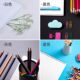 150*200 white and black PVC photo background board for photography