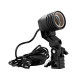 E27 screw single lamp head 1/4 screw adjustable angle