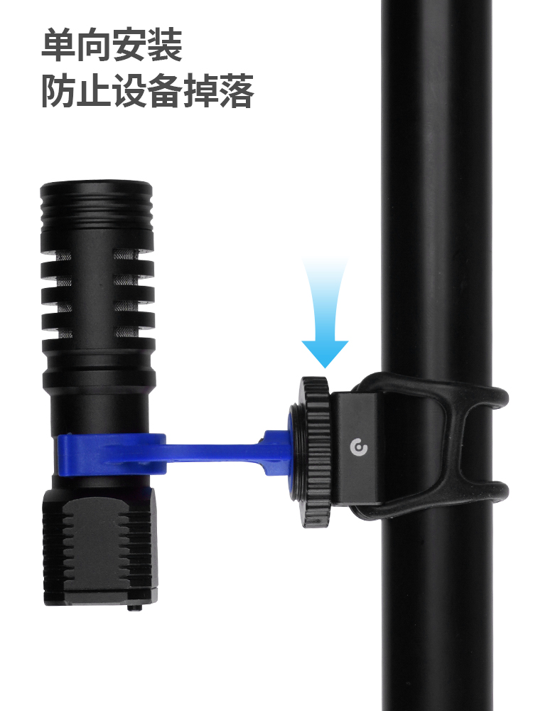 Selens 绑带式冷靴座单反配件快拆式相机兔笼快装板通用热靴底座扩展件外扩转接底座兼容蜗牛云台 - 图1