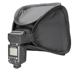 23cm diffuser on-camera flash mini quick release
