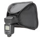 23cm diffuser on-camera flash mini quick release