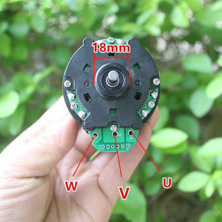 电动工具无刷电机强磁内转子无刷马达 工作电压20V - 图1