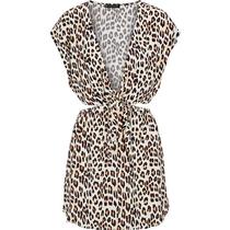 Vix Paula Hermanny fresh red colour strap cut mouth BAO WEN thin yarn mini foreign dress