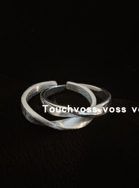 设计感莫比乌斯ins潮风开口戒指