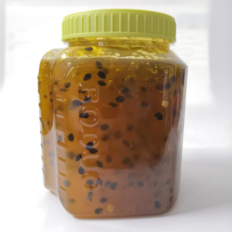 博多家园百香果酱奶茶店专用浓缩百香果果粒果酱冲水水果茶酱商用