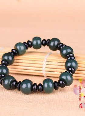 男女款青玉葫芦手串玉石转运珠福禄和田玉非玉手镯