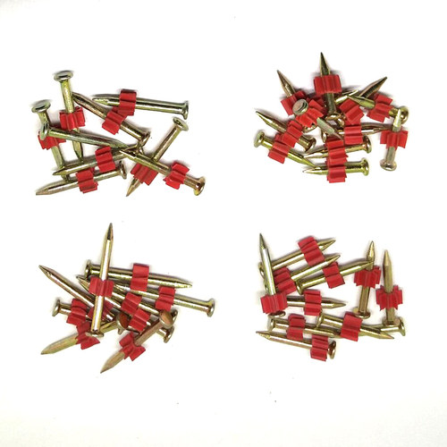 高强度射钉钢钉挂画广告钉水泥墙钉空调钉22 27 32 37 42 47 52mm - 图3