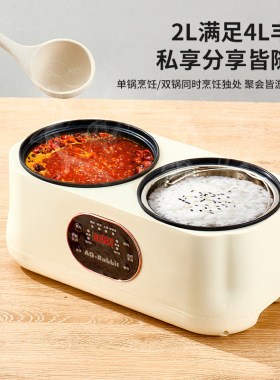多功能双胆电饭煲鸳鸯电热火锅