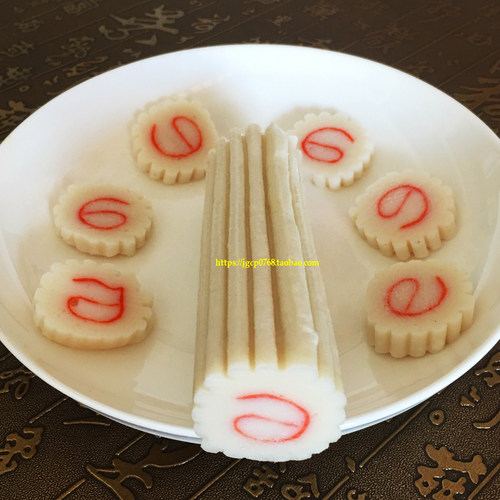 鸣门卷闽门卷 日式鱼糕鱼肉卷鱼板 涮火锅海鲜卷关东煮麻辣烫食材 - 图0