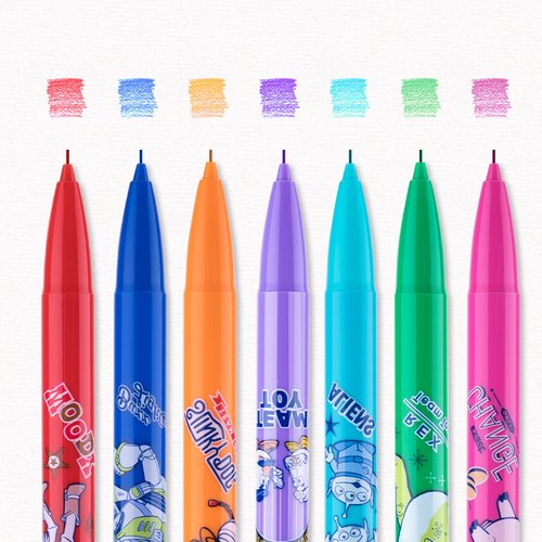 日本UNI三菱彩色铅芯多纳米铅笔芯彩铅202NDC自动笔彩芯七彩铅芯浅蓝红紫橙粉绿色小学生自动铅笔笔芯0.5mm - 图2