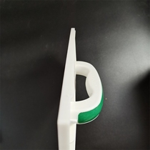 Clay Engineering Plastic Trowel Large Number Mid Horn Wear Resistant Clinker Rubbing Plate Construction Tool ash plate Two